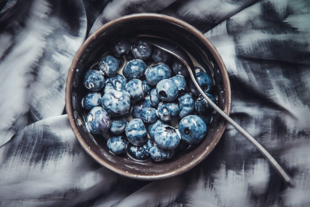 Bowl of Blueberries