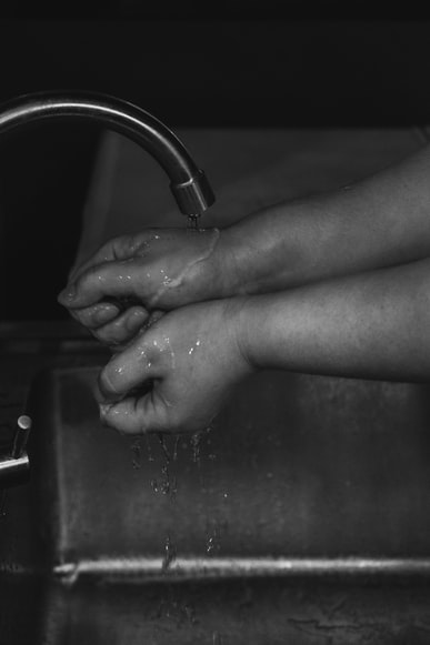 washing hands for better hygiene