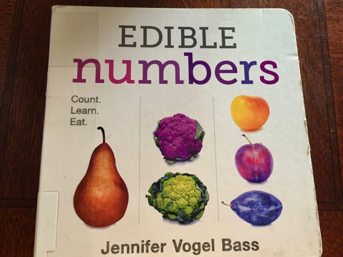 library book about food and counting